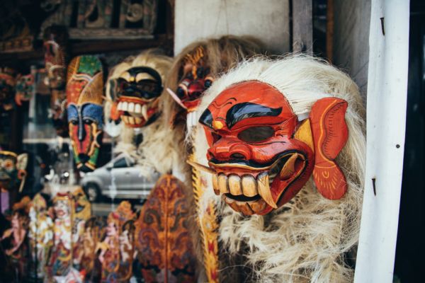 Culture on Parade at Lampung Mask Street Festival